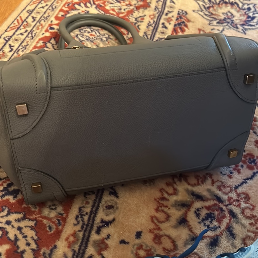 Celine Mini Luggage Tote Color Kohl - Picture 10 of 10